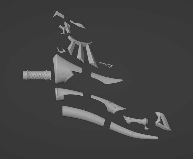 Tears of the Kingdom inspired Royal Bow [3D FILE] image 8