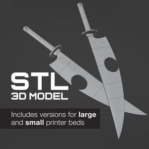 Uzui Tengen&#39;s Swords [3D FILE]