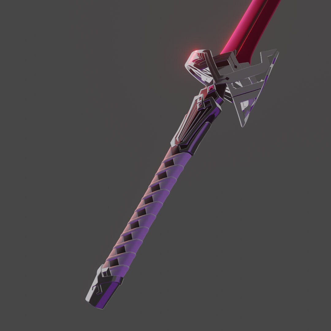 Kafka Inspired Katana 3D PRINTABLE FILE - Etsy