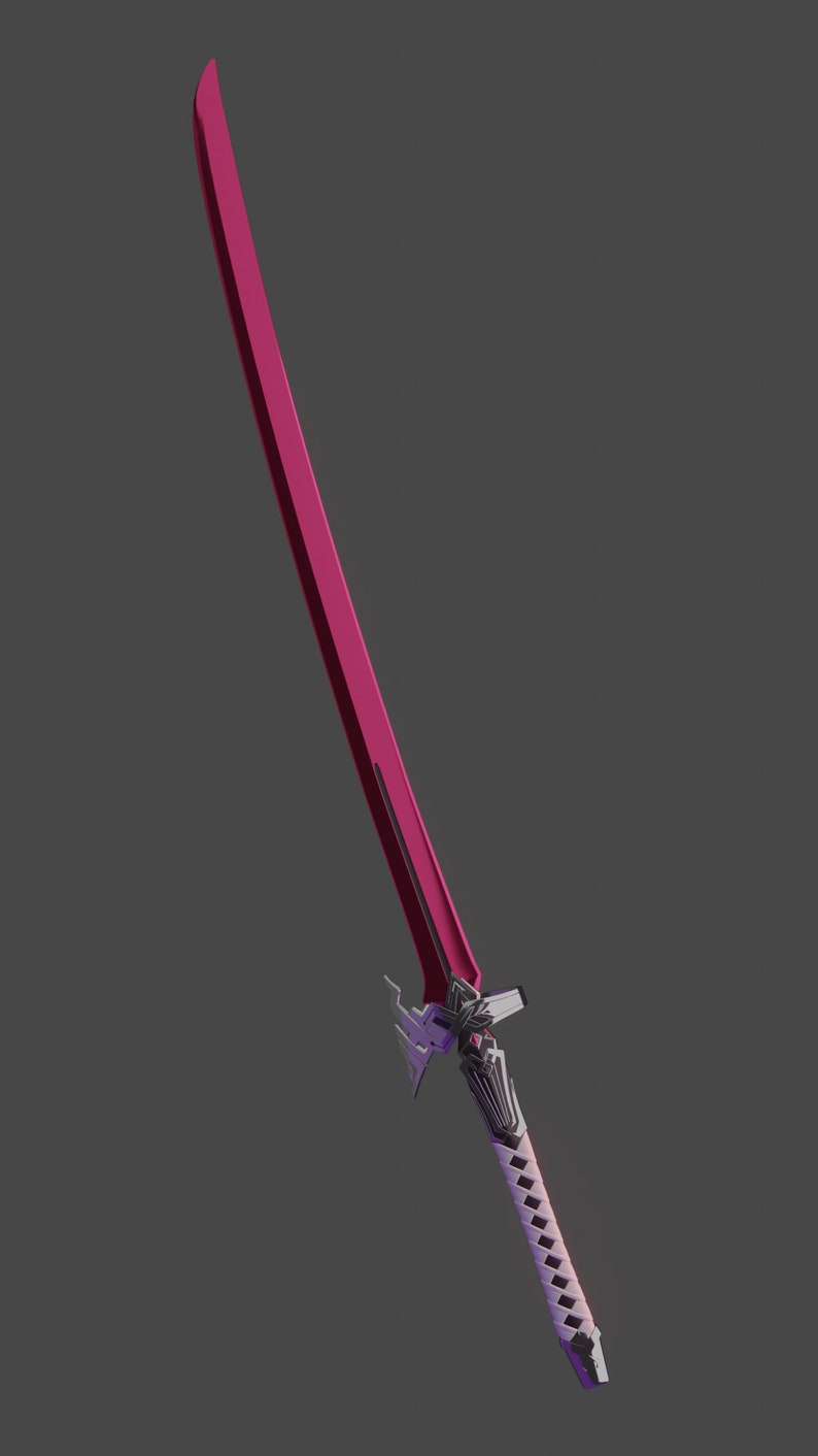 Kafka Inspired Katana [3D PRINTABLE FILE] - Etsy