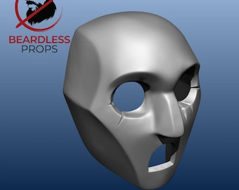 Whistling Man Inspired Mask  [3D PRINTABLE FILE]