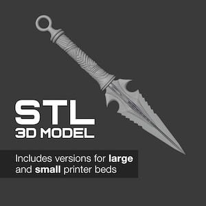 Scorpion&#39;s Kunai - Mortal Kombat 2021 [3D FILE]