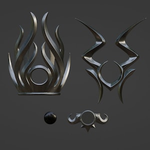 Shadowheart Inspired Accessories [3D PRINTABLE FILE] image 2