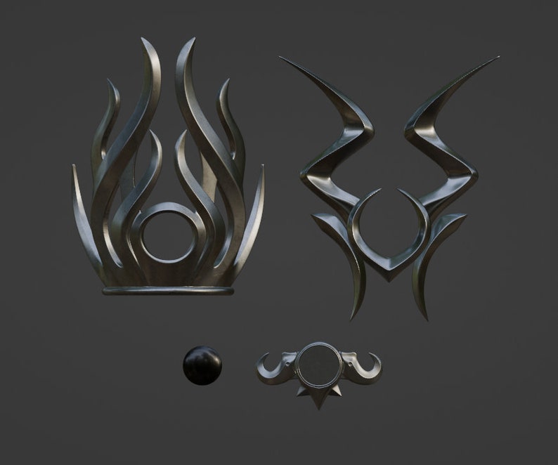 Shadowheart Inspired Accessories [3D PRINTABLE FILE] image 2