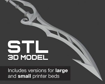 Breath of the Wild Silver Longsword [3D FILE]