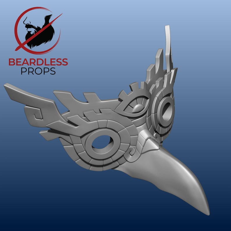 TOTK inspired Glider Mask [3D PRINTABLE FILE] 画像 1