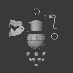 Jinx (Arcane) Chomper Grenade [3D PRINTABLE FILE] image 10