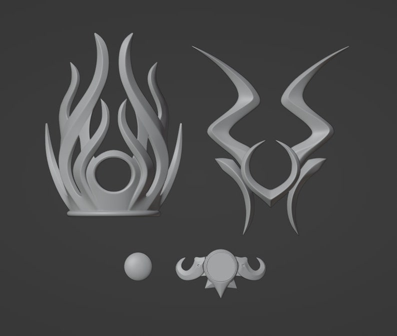 Shadowheart Inspired Accessories [3D PRINTABLE FILE] image 6