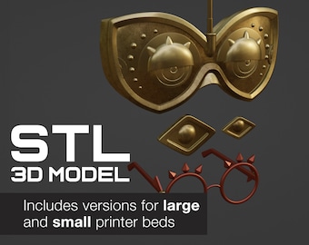 Purah Inspired Accessories [ORIGINAL 3D PRINTABLE FILE]