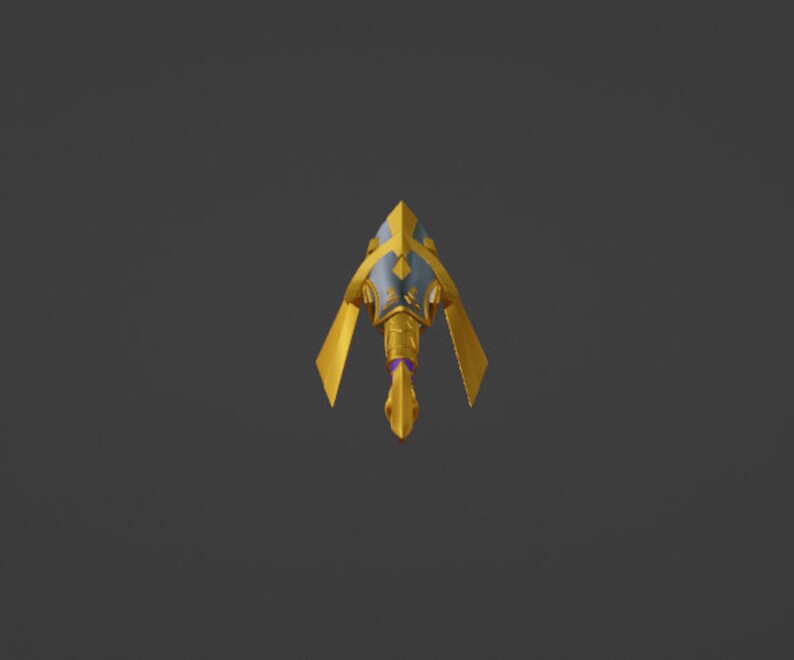 Tears of the Kingdom inspired Royal Bow [3D FILE] image 4