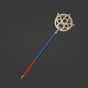 Yuna Inspired Summoner Staff [3D PRINTABLE FILE] image 5
