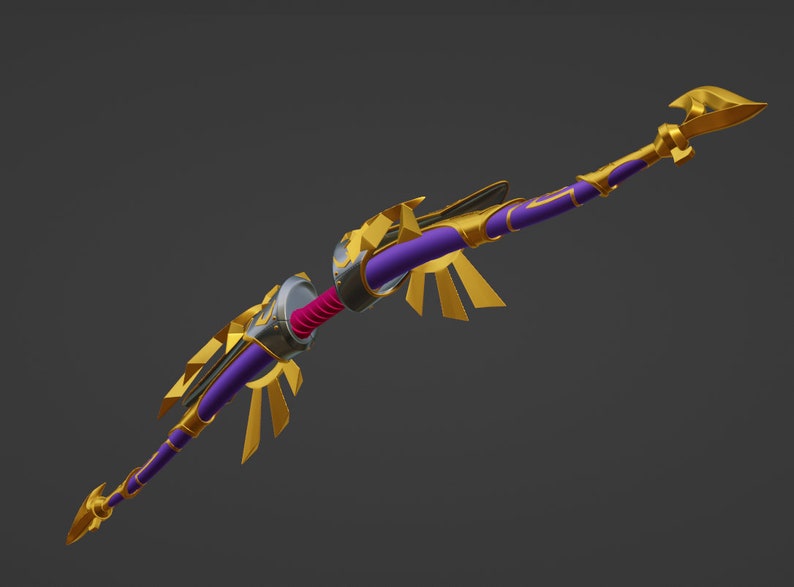 Tears of the Kingdom inspired Royal Bow [3D FILE] image 6