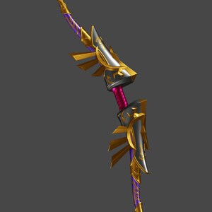 Tears of the Kingdom inspired Royal Bow [3D FILE] image 2