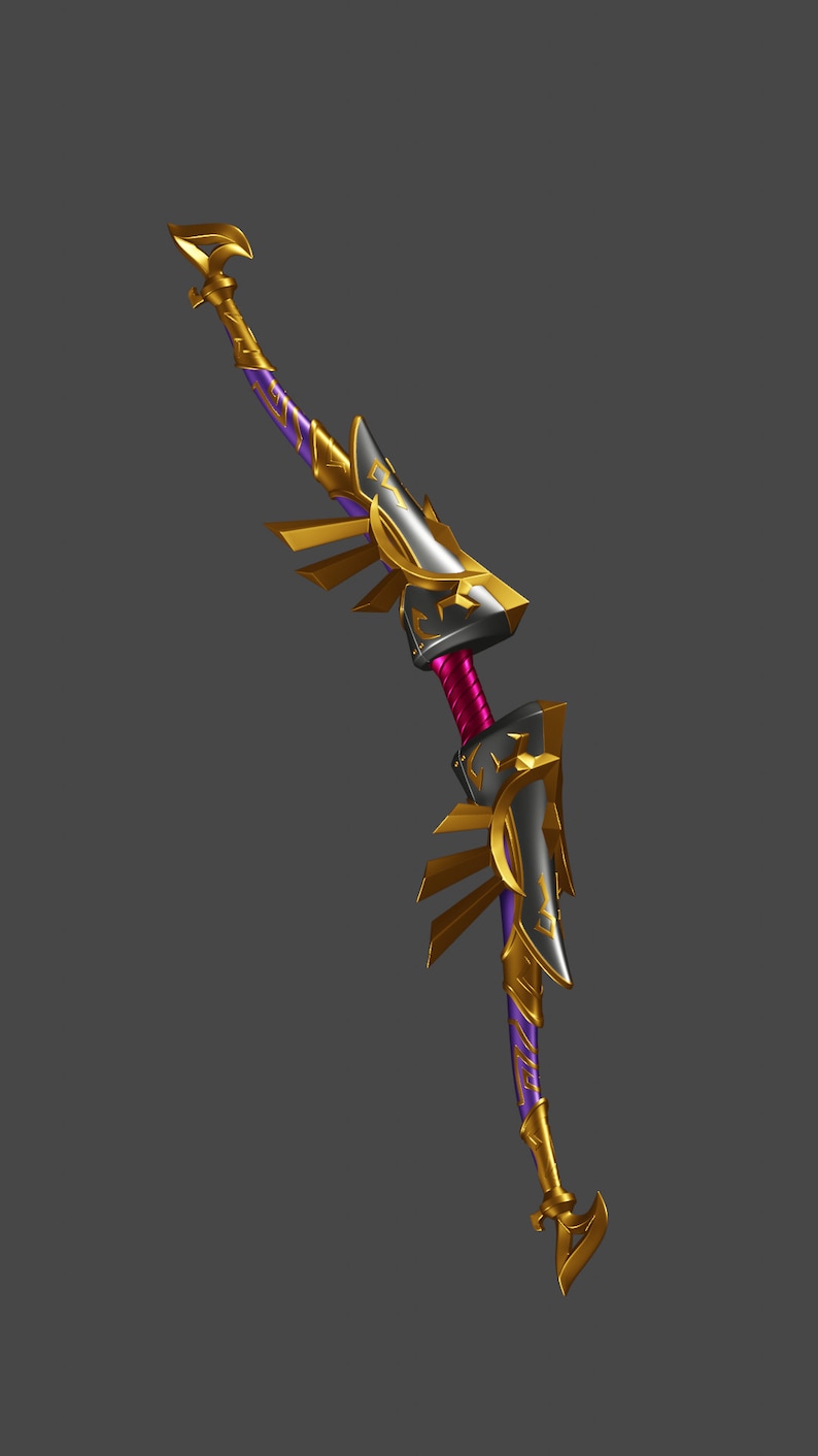 Tears of the Kingdom inspired Royal Bow [3D FILE] image 2