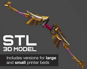 Tears of the Kingdom inspired Royal Bow [3D FILE]