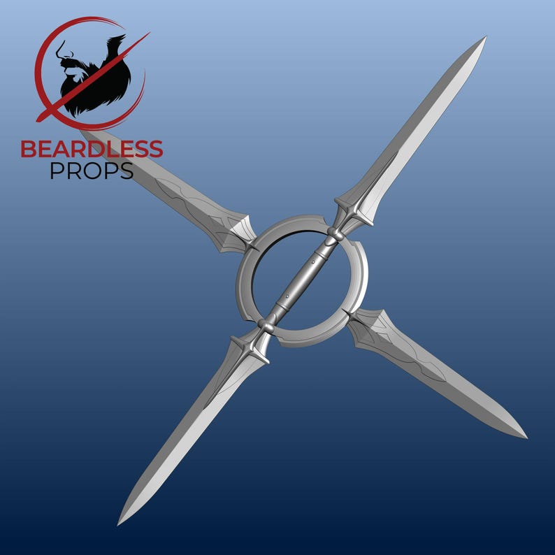 Castlevania Anime - Trevor's Boomerang Cross [3D FILE] image 1