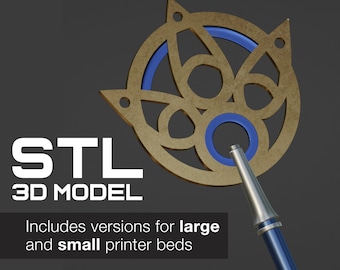 Yuna Inspired Summoner Staff [3D PRINTABLE FILE]