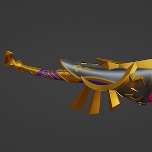 Tears of the Kingdom inspired Royal Bow [3D FILE] image 7