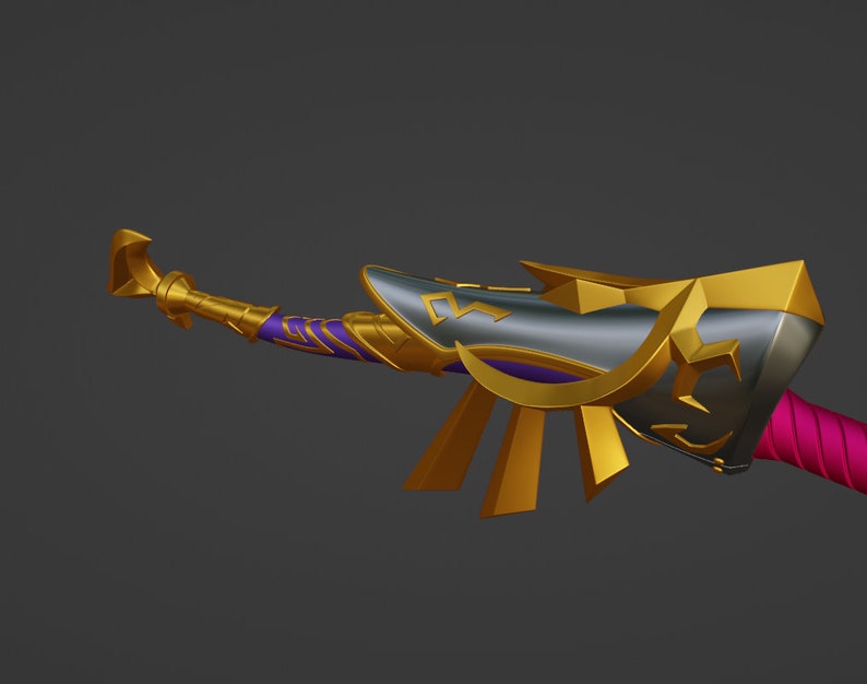 Tears of the Kingdom inspired Royal Bow [3D FILE] image 7