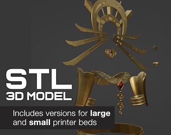 TOTK Riju Inspired Accessories [3D PRINTABLE FILE]
