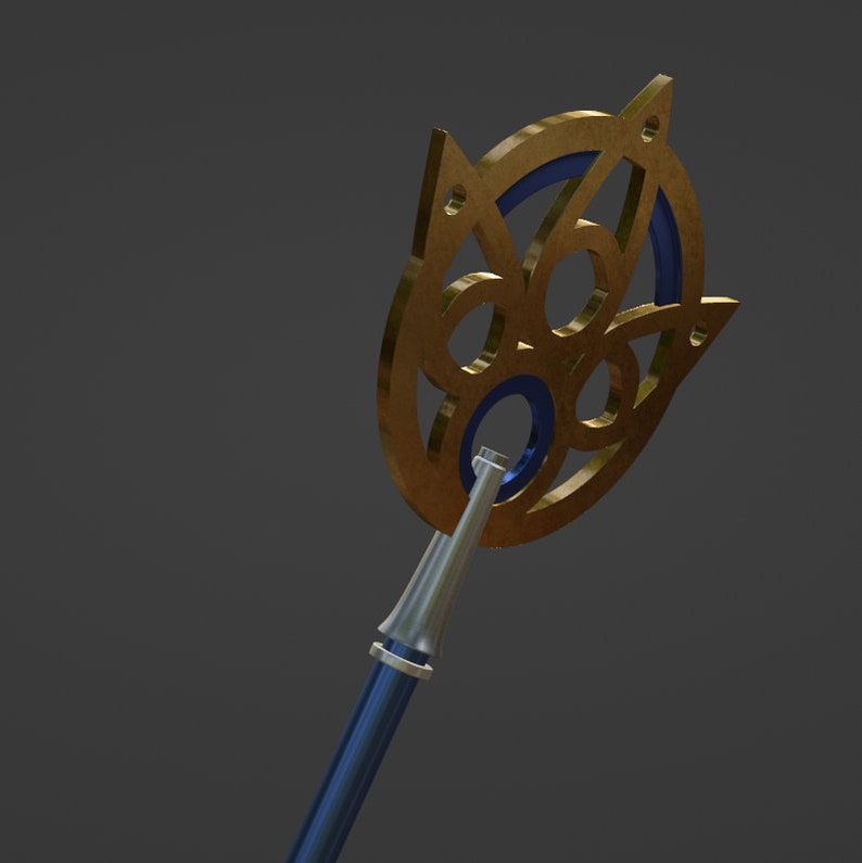 Yuna Inspired Summoner Staff [3D PRINTABLE FILE] image 4