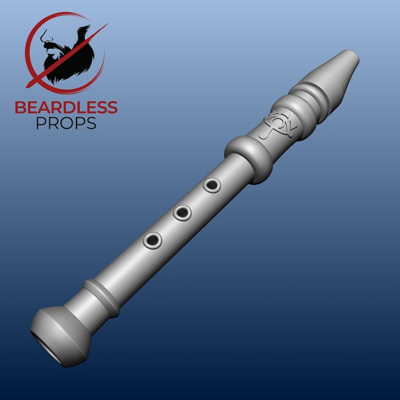 Purah Inspired Recorder [3D PRINTABLE FILE] image 1