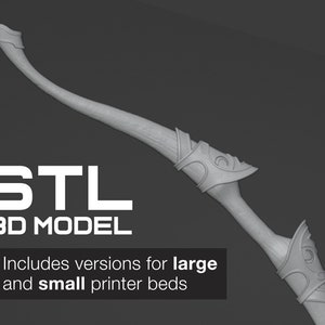 Tears of the Kingdom Traveler&#39;s Bow [3D FILE]