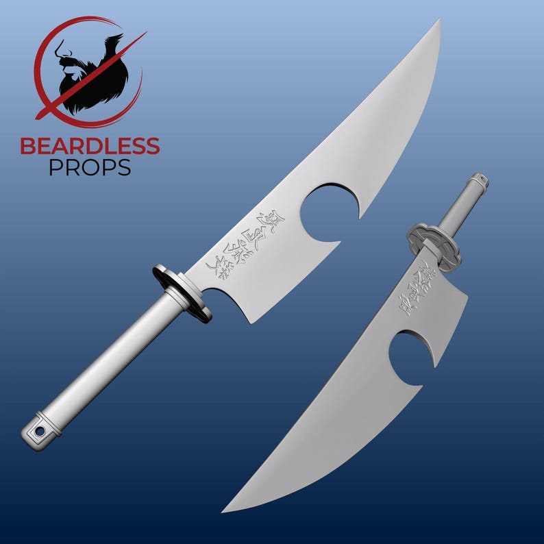 Espadas de Uzui Tengen [ARCHIVO IMPRIMIBLE EN 3D] imagen 1