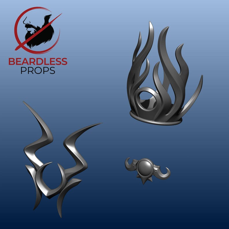 Shadowheart Inspired Accessories [3D PRINTABLE FILE] image 1