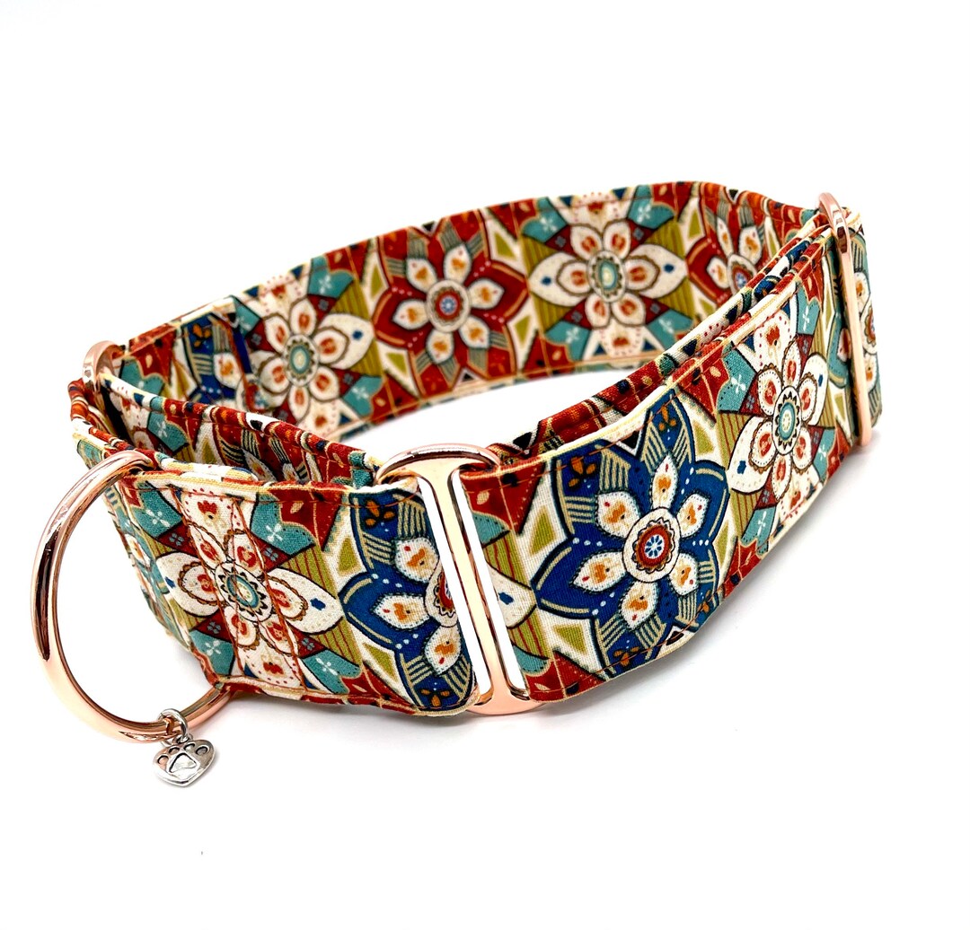 Boho Chic Martingale Dog Collar Cute Dog Collar Girl Dog Etsy