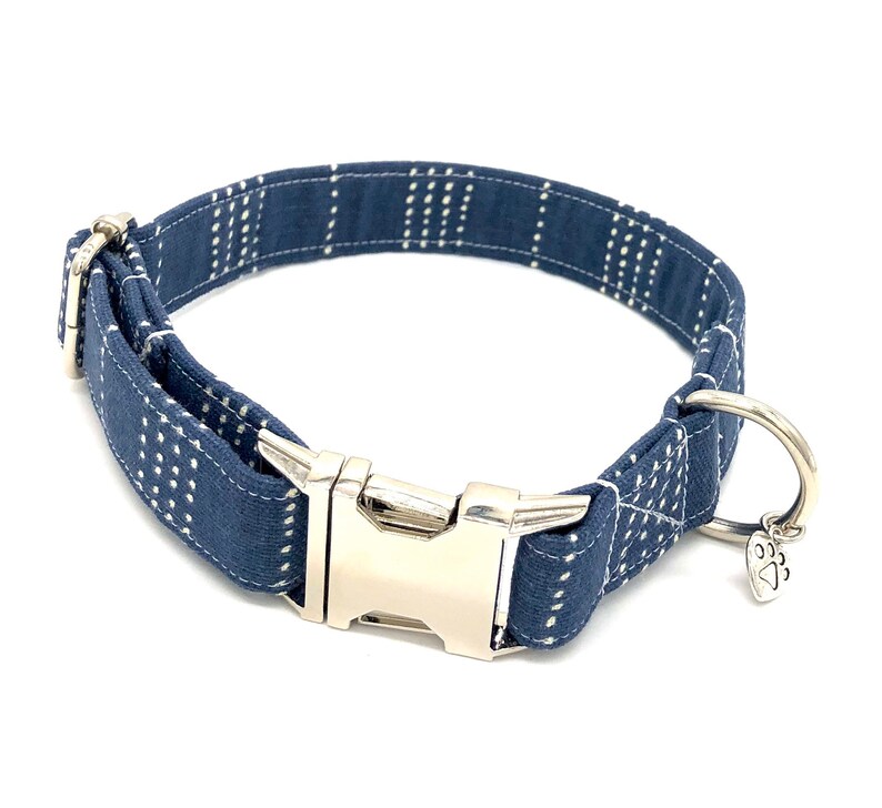 Blue Dots Dog Collar Cute Dog Collar Boy Dog Collar Girl Etsy