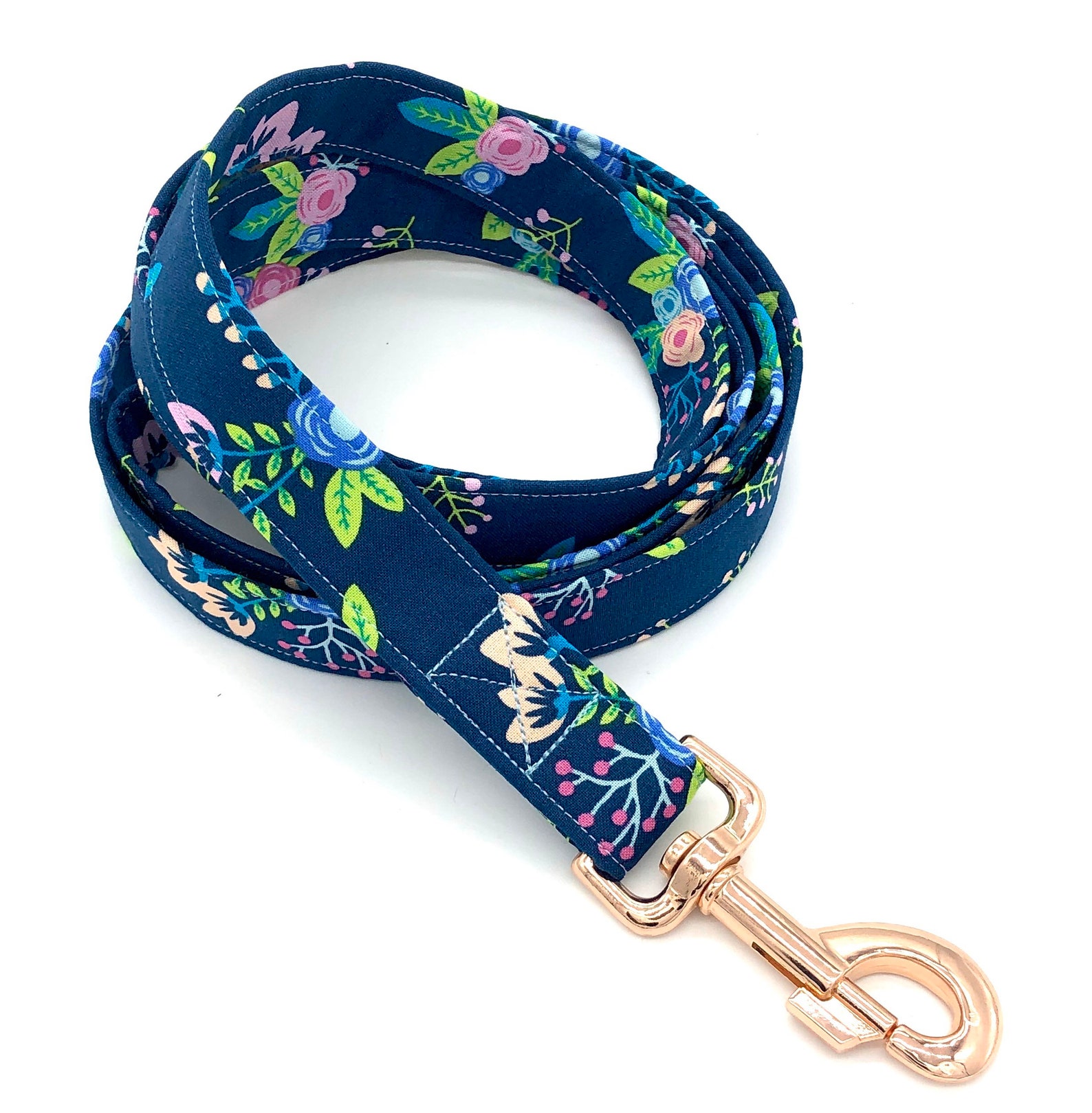 Garden Party Leash Floral Leash Cute Dog Leash Etsy