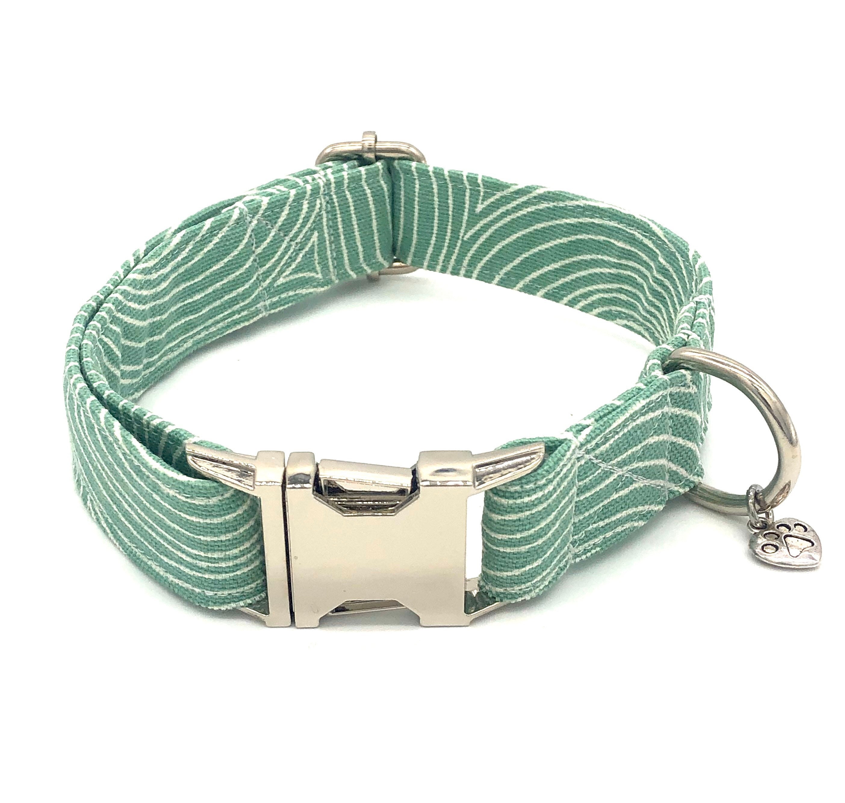 Teal Swirl Dog Collar Boho Chic Dog Collar Cute Dog Collar Etsy UK