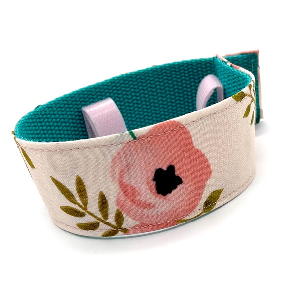 Pretty in Peach Prong Cover • Prong Collar Cover