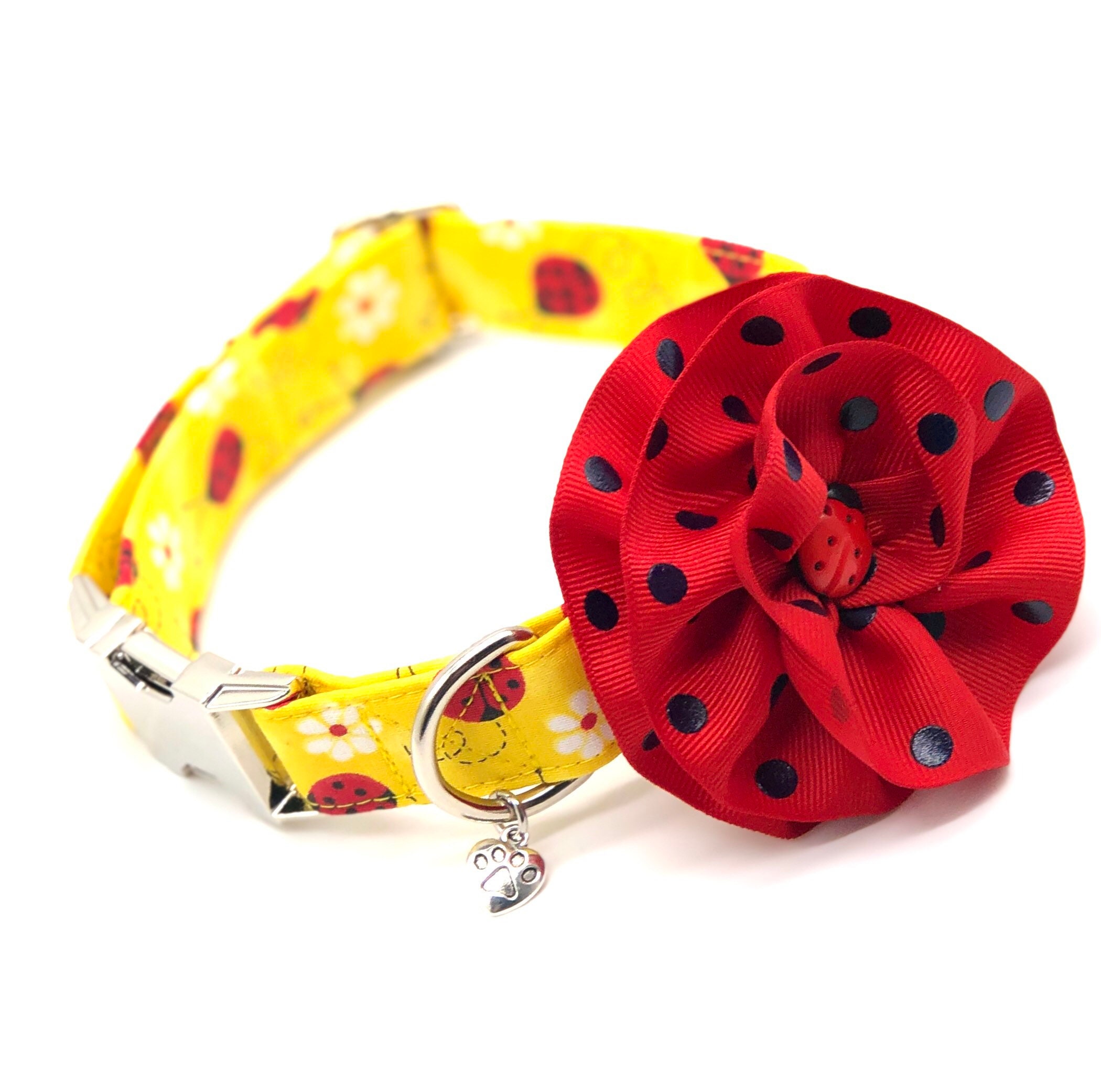 Collar de perro ladybug Ladybug Collar Colección Collar de Etsy