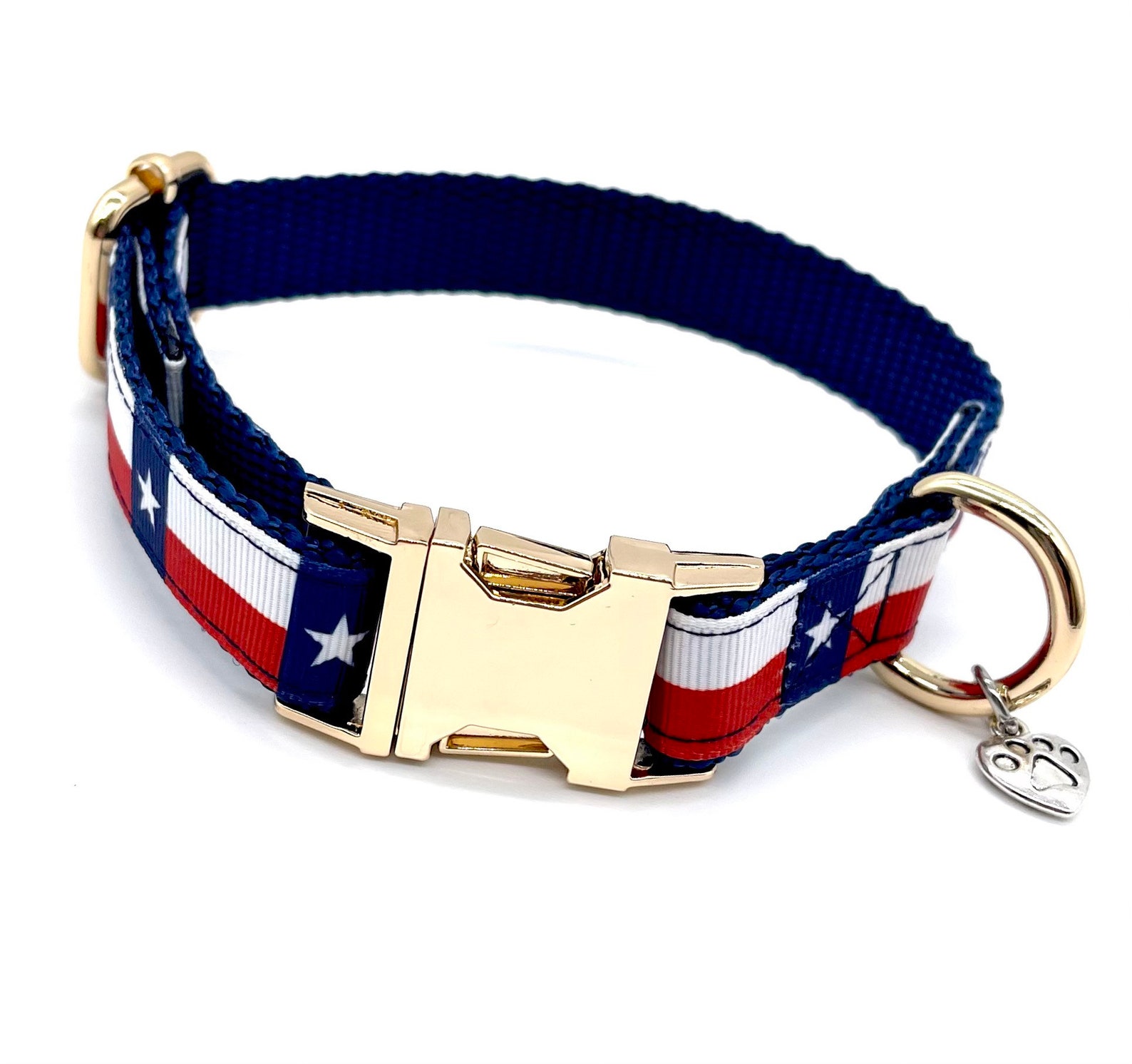 Lone Star Dog Collar Cute Dog Collar Texas Dog Collar Etsy