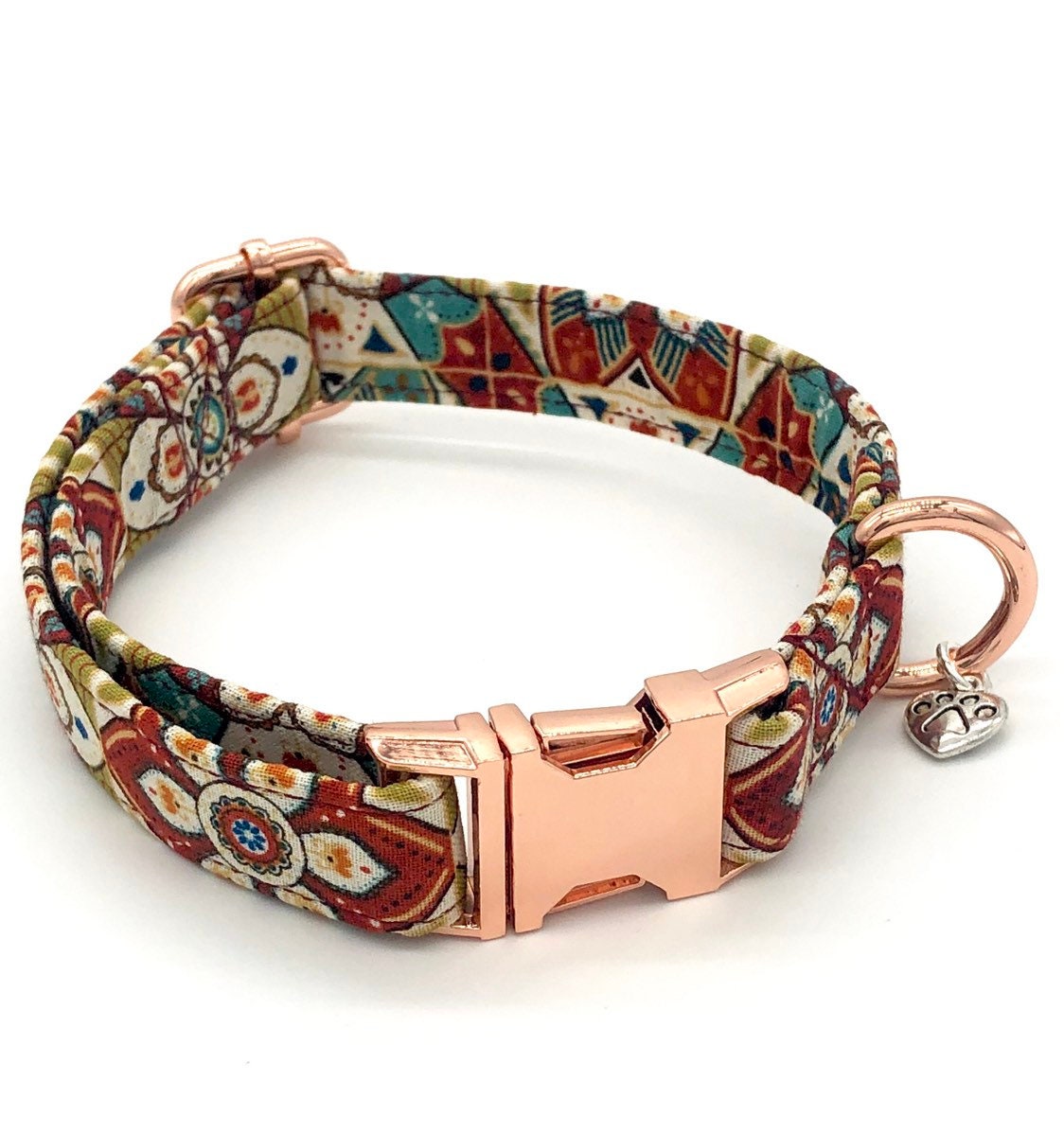 Boho Chic Dog Collar Cute Dog Collar Girl Dog Collar Etsy Polska
