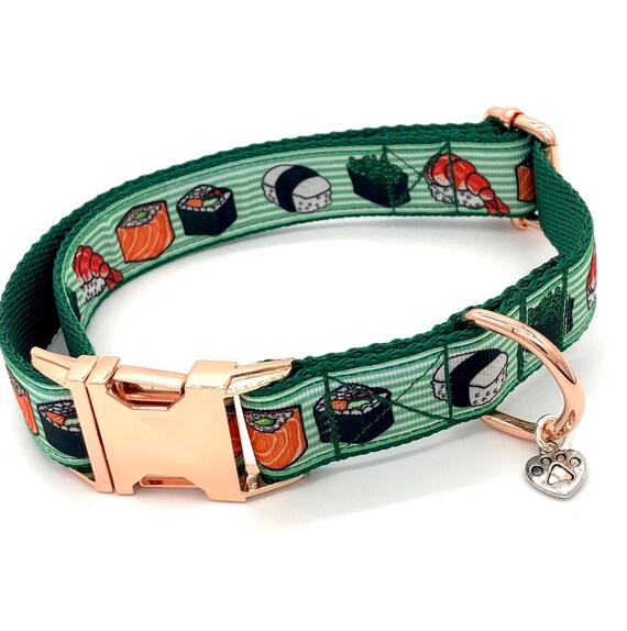 Cute dog collars etsy cheap