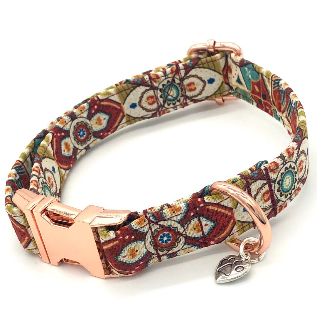 Boho Chic Dog Collar Cute Dog Collar Girl Dog Collar Etsy