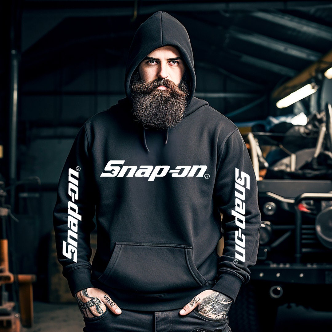 Snapon Hoodie, Snap on Mechanics, Blue Collar Clothing, Sweatshirt