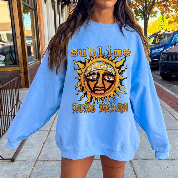 Vintage Sublime Long Beach Sweatshirt Sublime Crewneck - Etsy