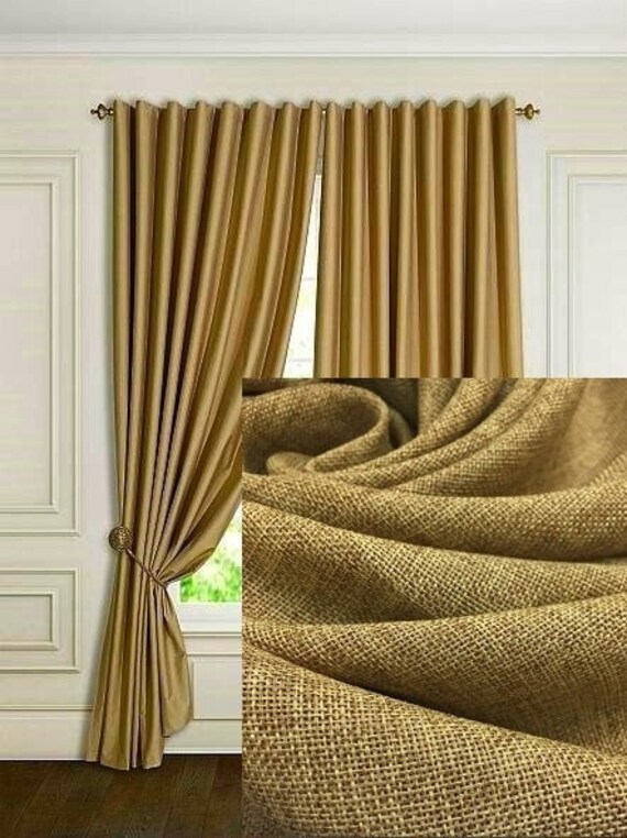modern linen panel drapery ideas