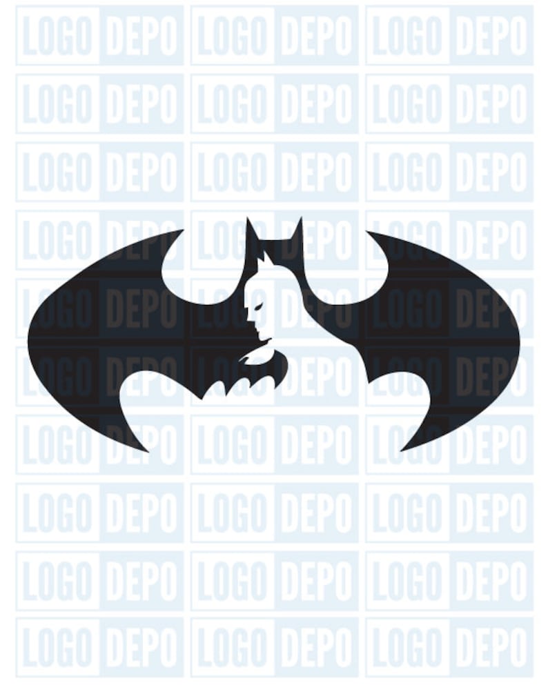 Batman Svg Batman Logo Bat Symbol Batman Silhouette Etsy
