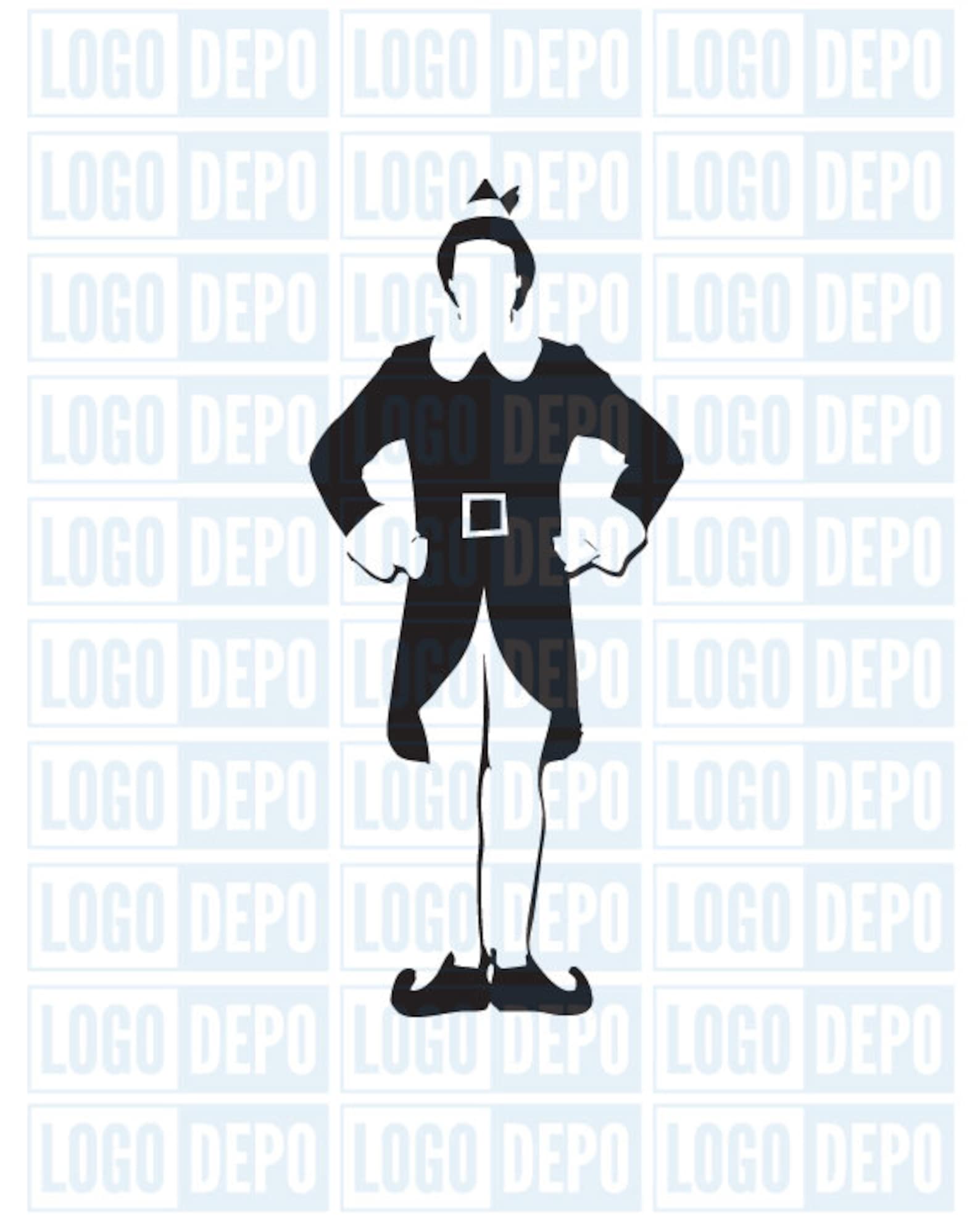 Buddy the Elf SVG Elf Movie Elf Silhouette Funny | Etsy