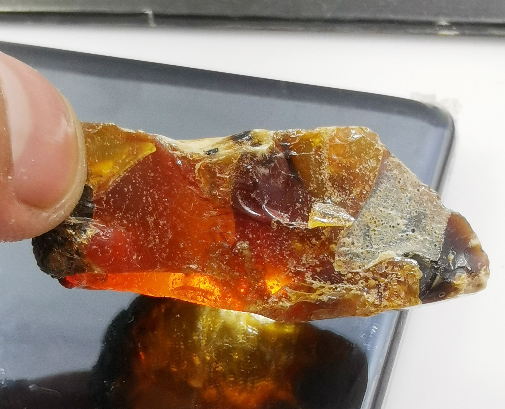 43.30 Ct Natural Real Amber Rare Amber Rough Stone Raw Amber Etsy