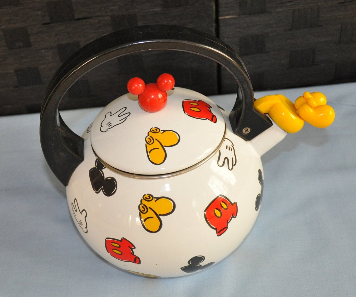Disney Mickey Mouse Body Parts Tea Kettle 