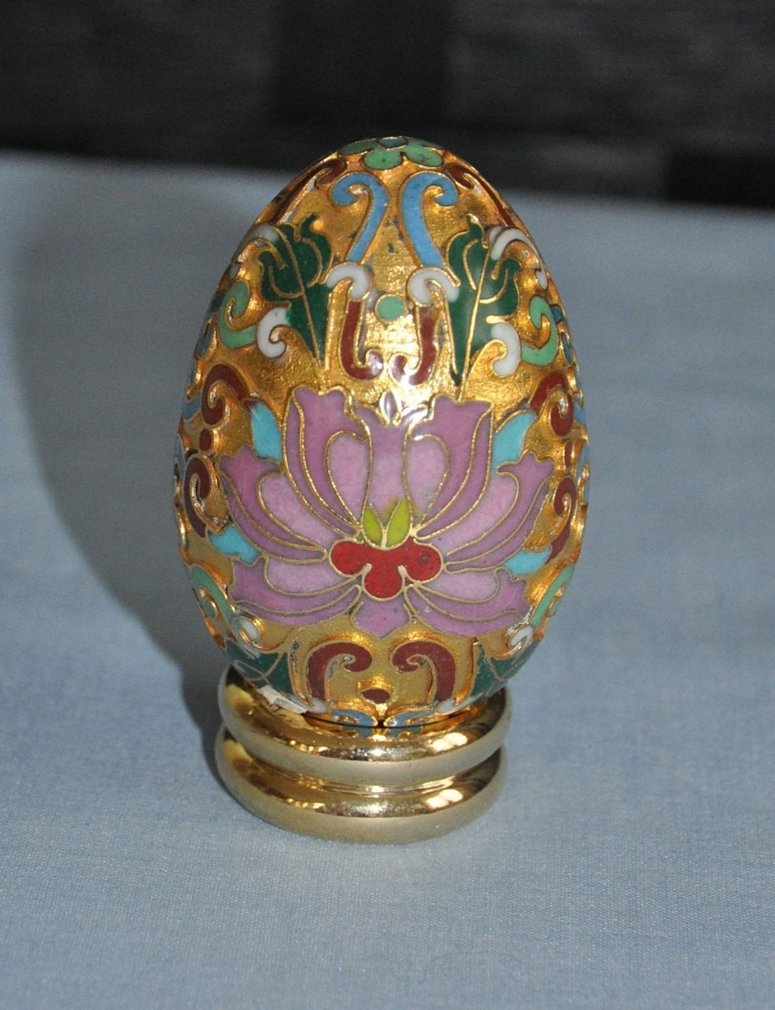 FRANKLIN MINT Cloisonné Egg From 'the Collector's Etsy Denmark