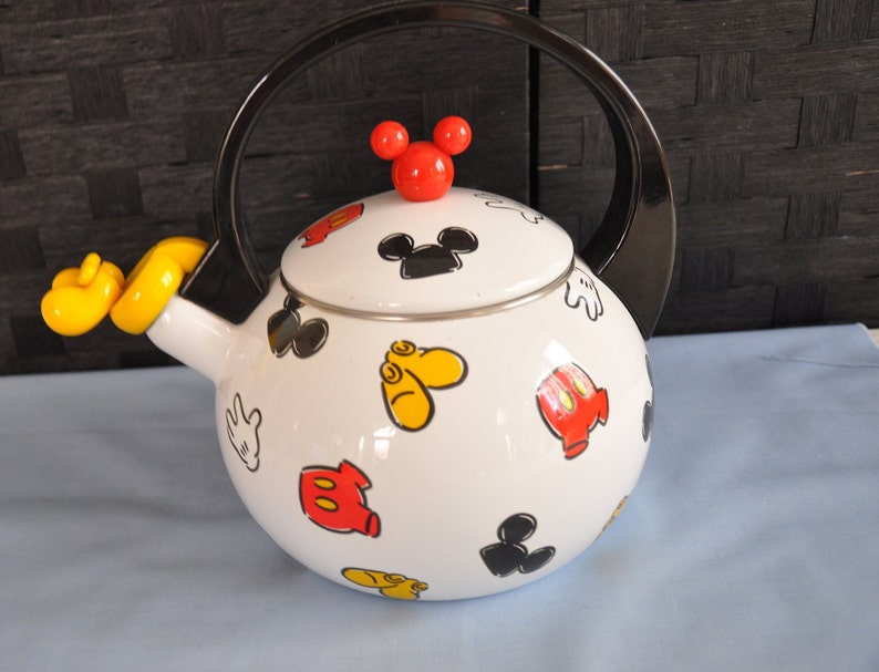 Disney Mickey Mouse Body Parts Tea Kettle 