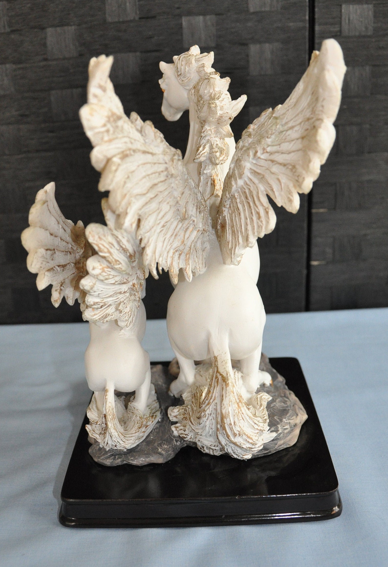 Large Winged Horses Ornament Very Heavy weighs 5lb over 2kg Etsy