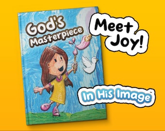 God's Masterpiece Autographed Book and Greeting Card and Sticker